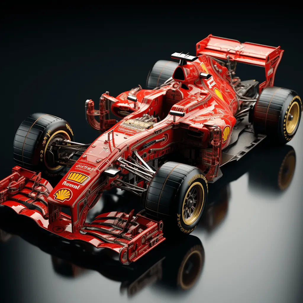 Michael Schumachers Ferrari F2002