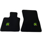 Black Floor Mats for BMW M6 E24 (1983-1989) with Black Trim - AutoWin