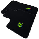 Black Floor Mats for BMW M6 E24 (1983-1989) with Black Trim - AutoWin