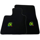 Black Floor Mats for BMW M6 E24 (1983-1989) with Black Trim - AutoWin