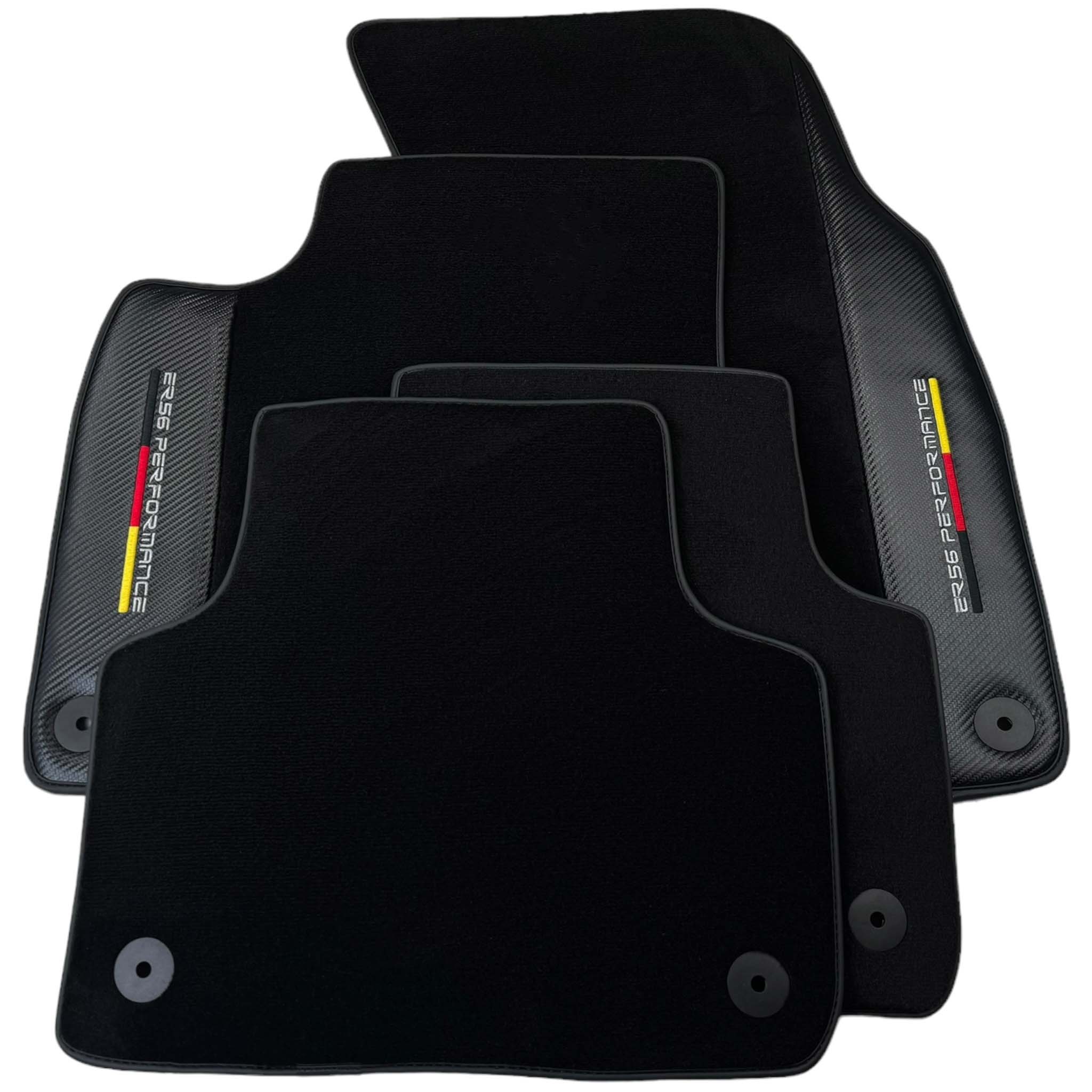 BlackFloor Mats for Audi Q3 F3 (2018-2024) | ER56 Performance