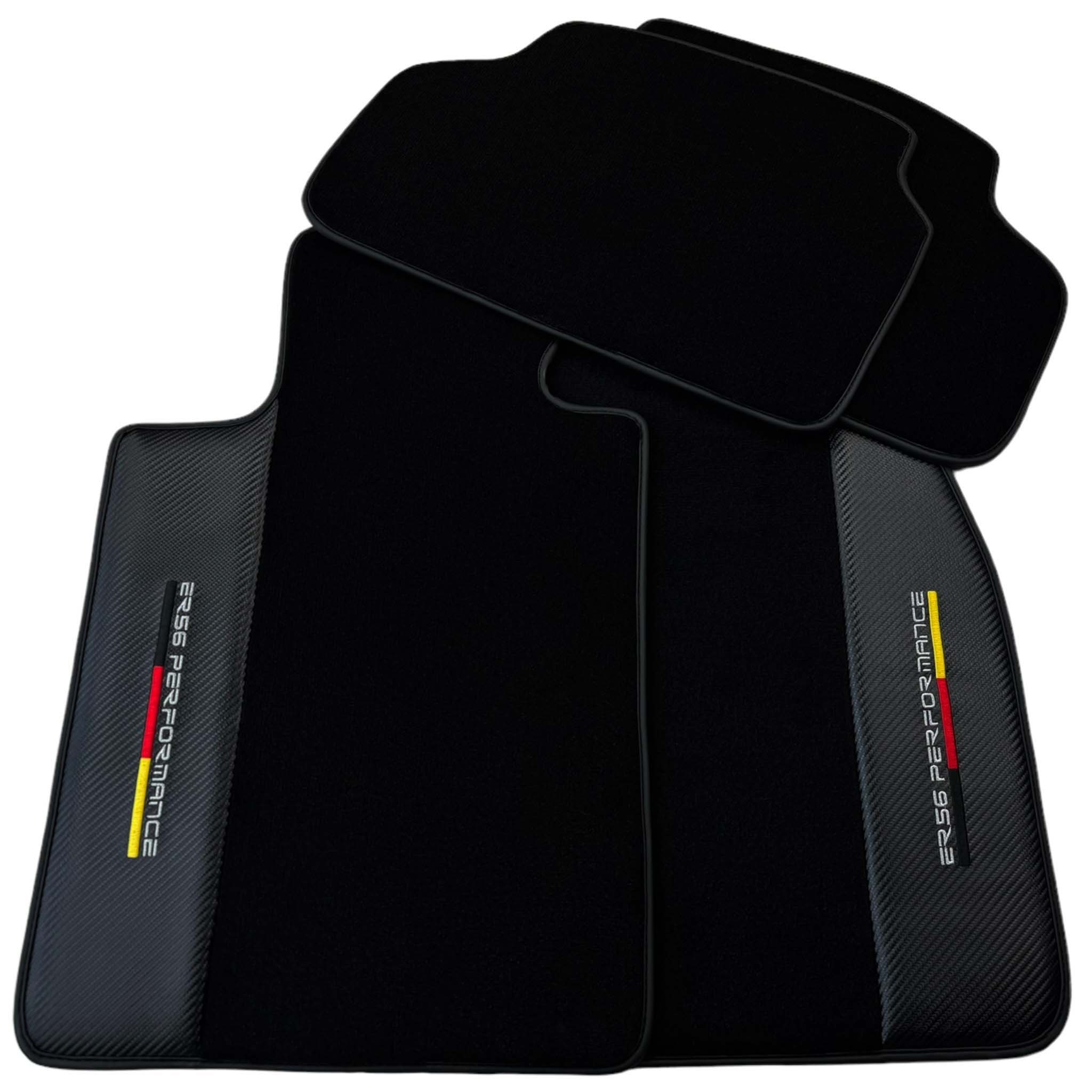 Black Floor Mats For BMW 3 Series E30 2-doors Coupe | ER56 Performance | Carbon Edition