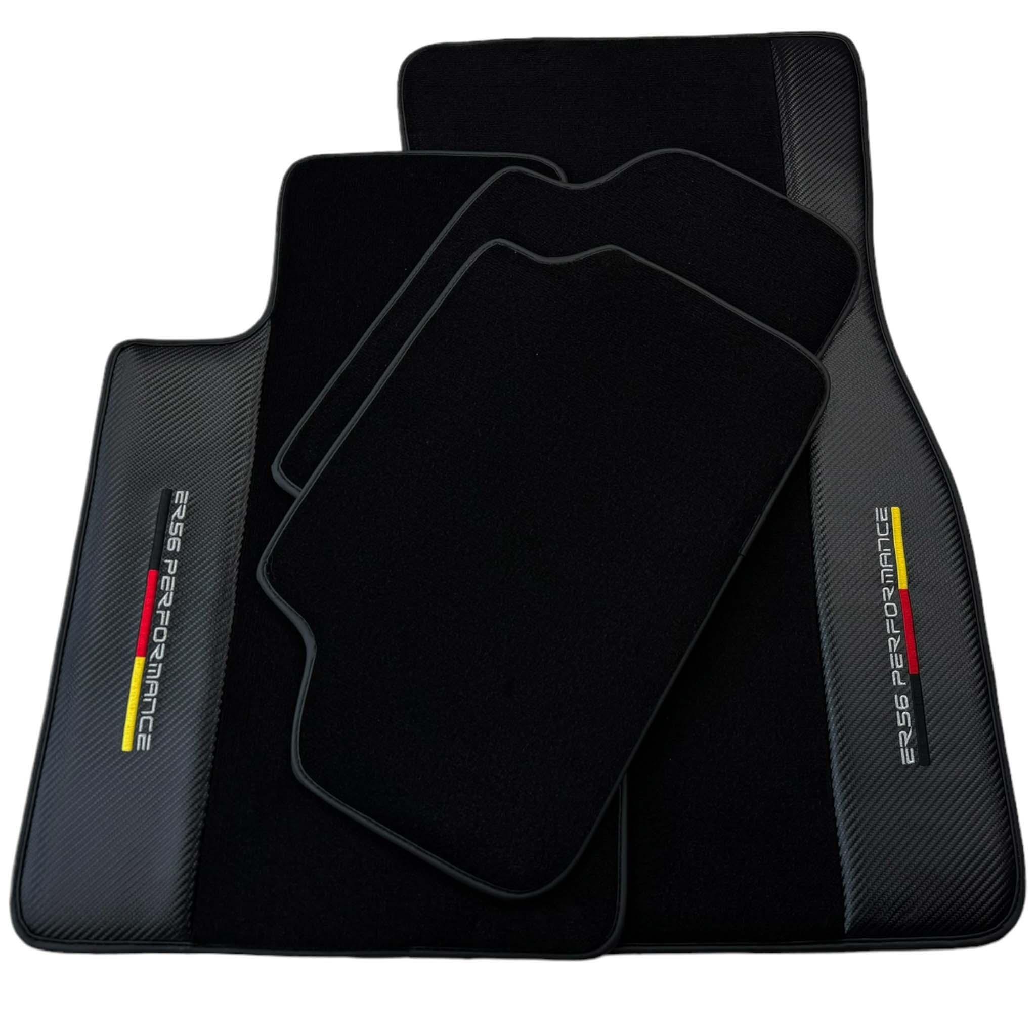 Black Floor Mats For BMW M5 E39 | ER56 Performance | Carbon Edition