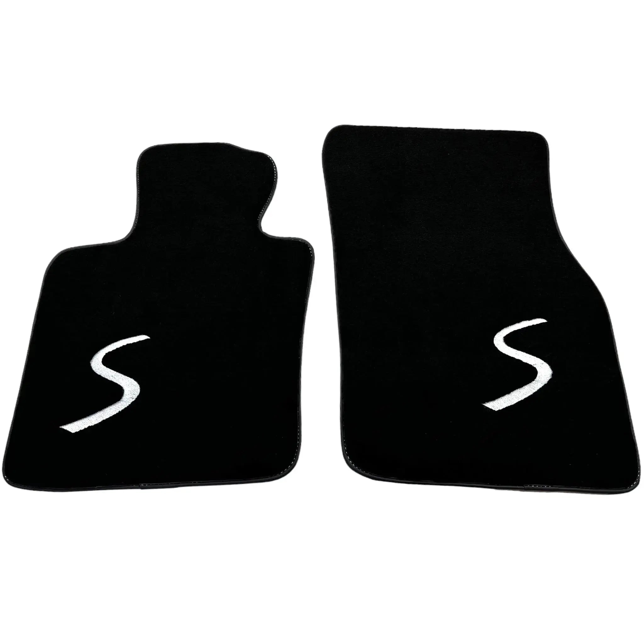 Black Floor Mats for Mini Cabrio R52 Convertible (2004-2009)