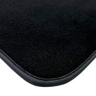 Black Floor Mats for BMW M6 E24 (1983-1989) with Black Trim - AutoWin