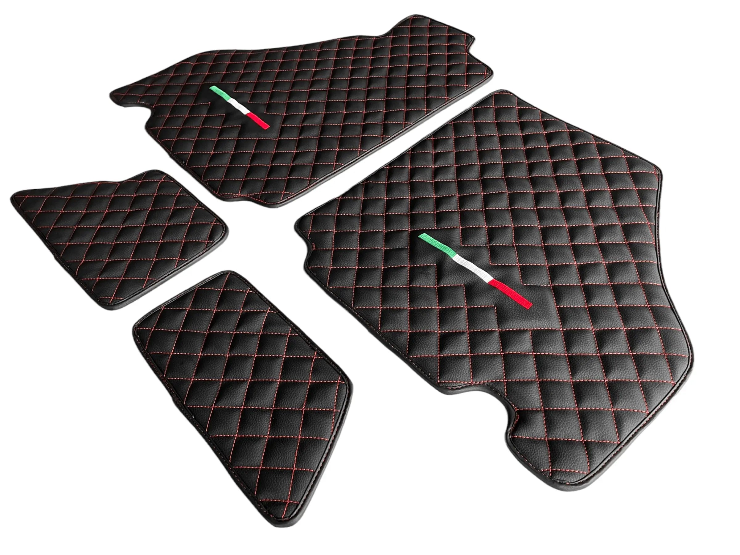 Floor Mats For Ferrari 360 2000-2008 Leather Autowin Brand - AutoWin