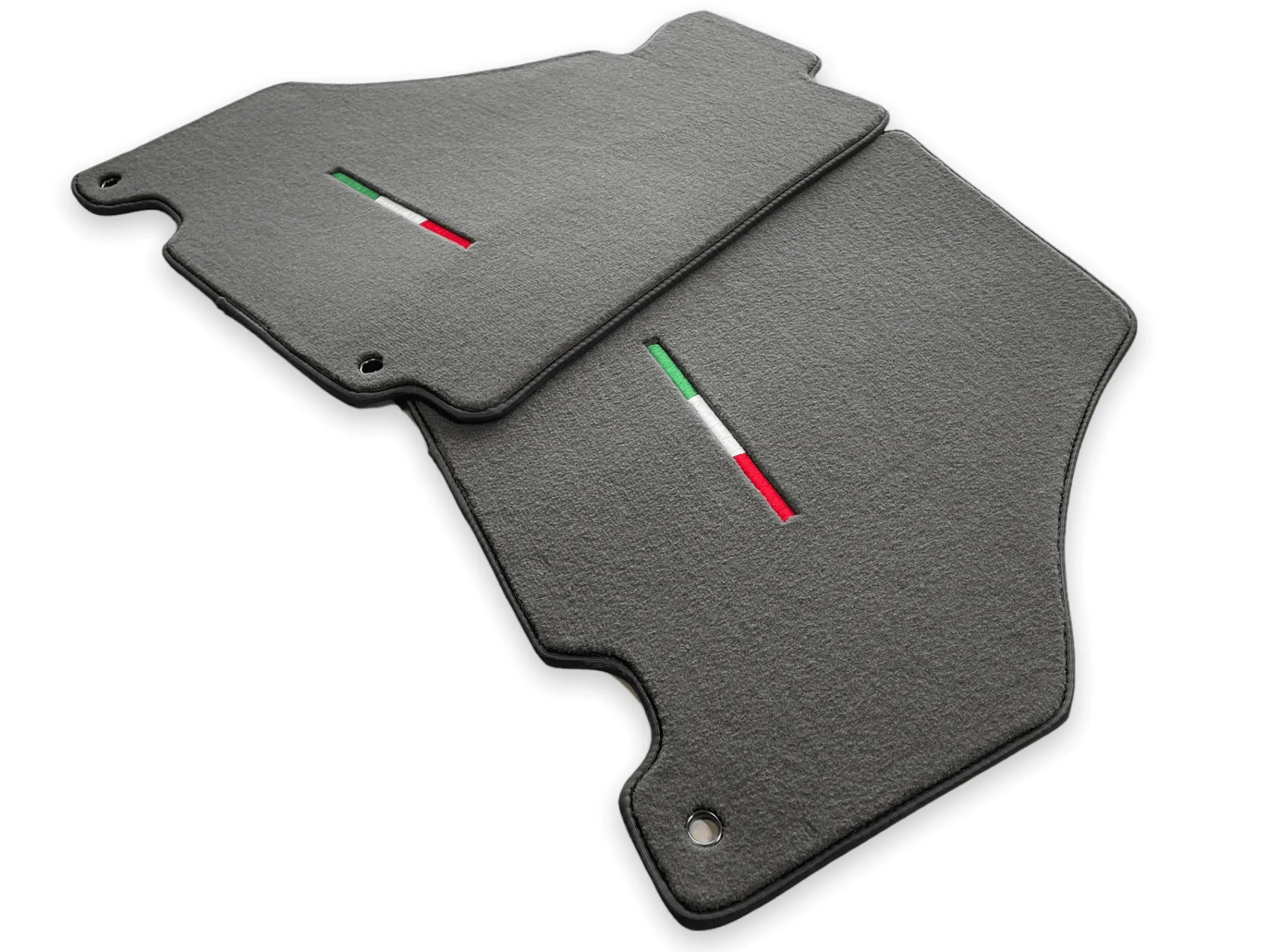 Floor Mats For Ferrari 360 Modena 1999-2005 Gray Autowin Brand Italian Edition - AutoWin