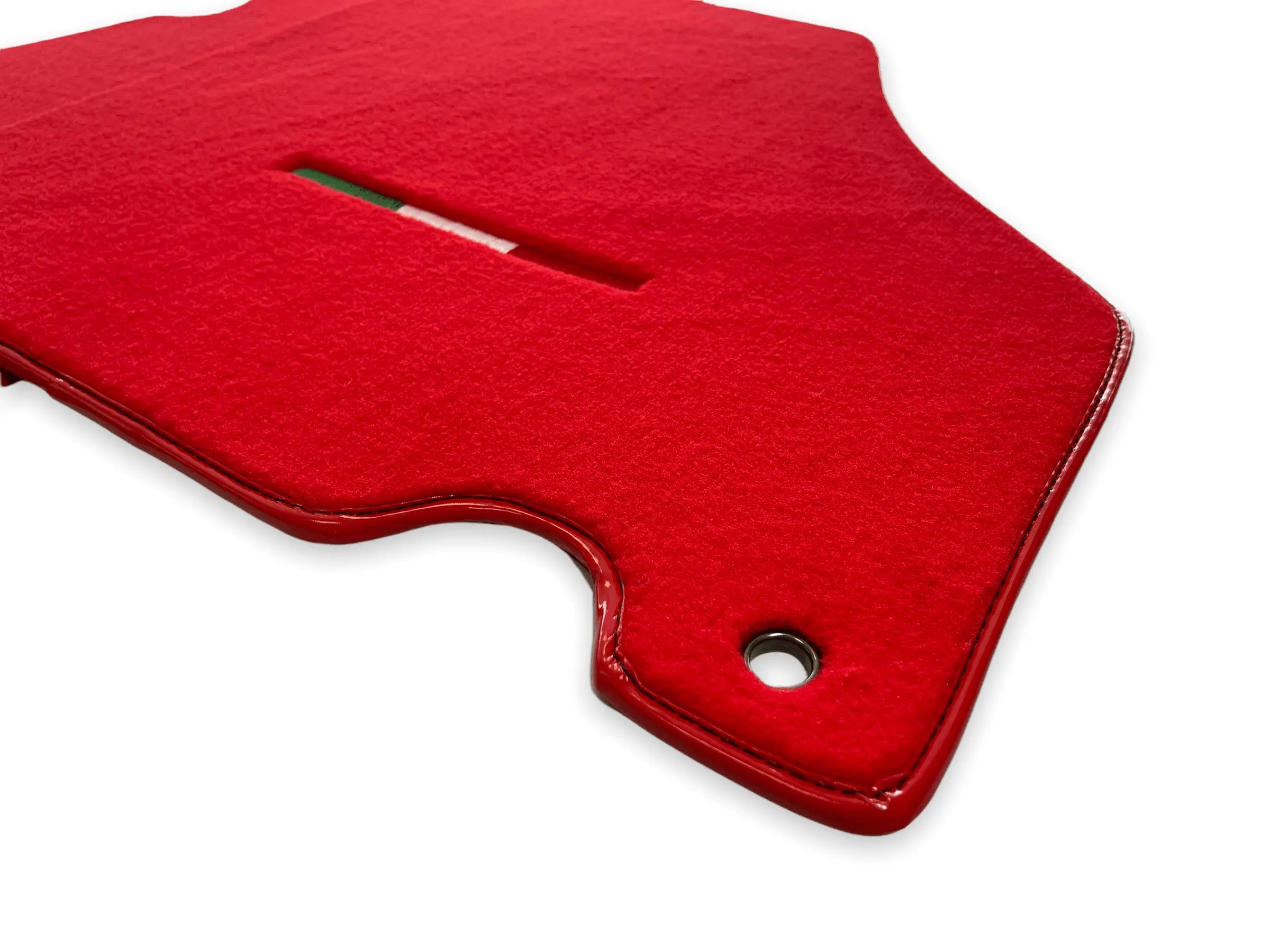 Floor Mats For Ferrari 360 Modena 1999-2005 Red Autowin Brand Italian Edition - AutoWin