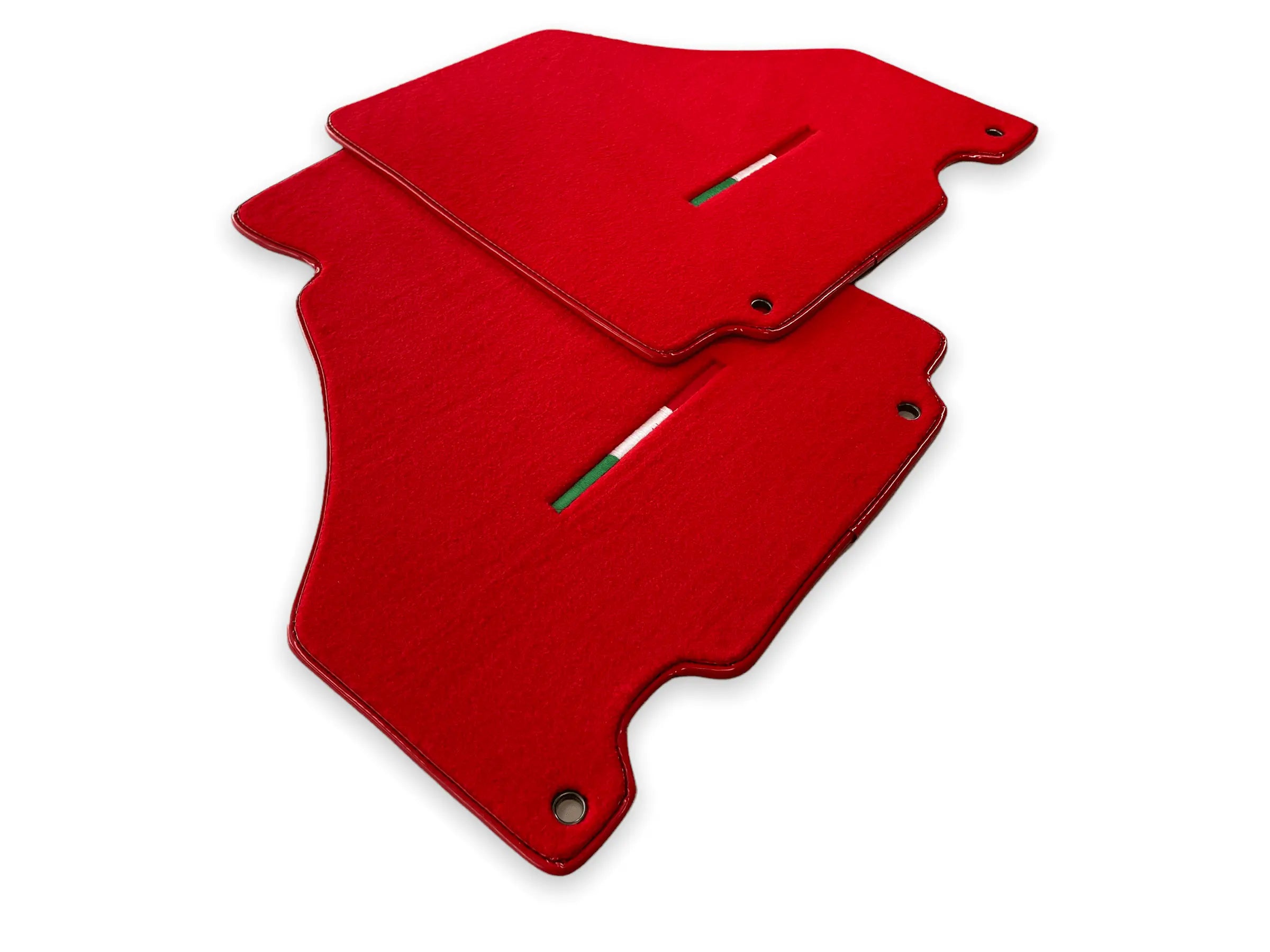 Floor Mats For Ferrari 360 Modena 1999-2005 Red Autowin Brand Italian Edition - AutoWin