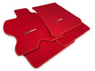 Floor Mats For Ferrari FF 2011-2016 RED Italy Edition - AutoWin