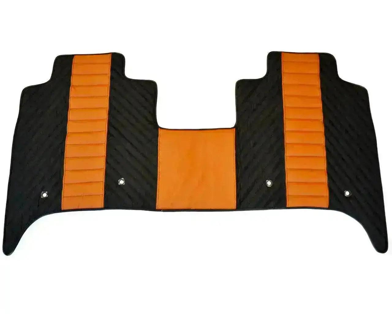 Floor Mats For Land Rover Defender 130 L663 (2022-2024) 5-7 Seater Autobiography Real Leather