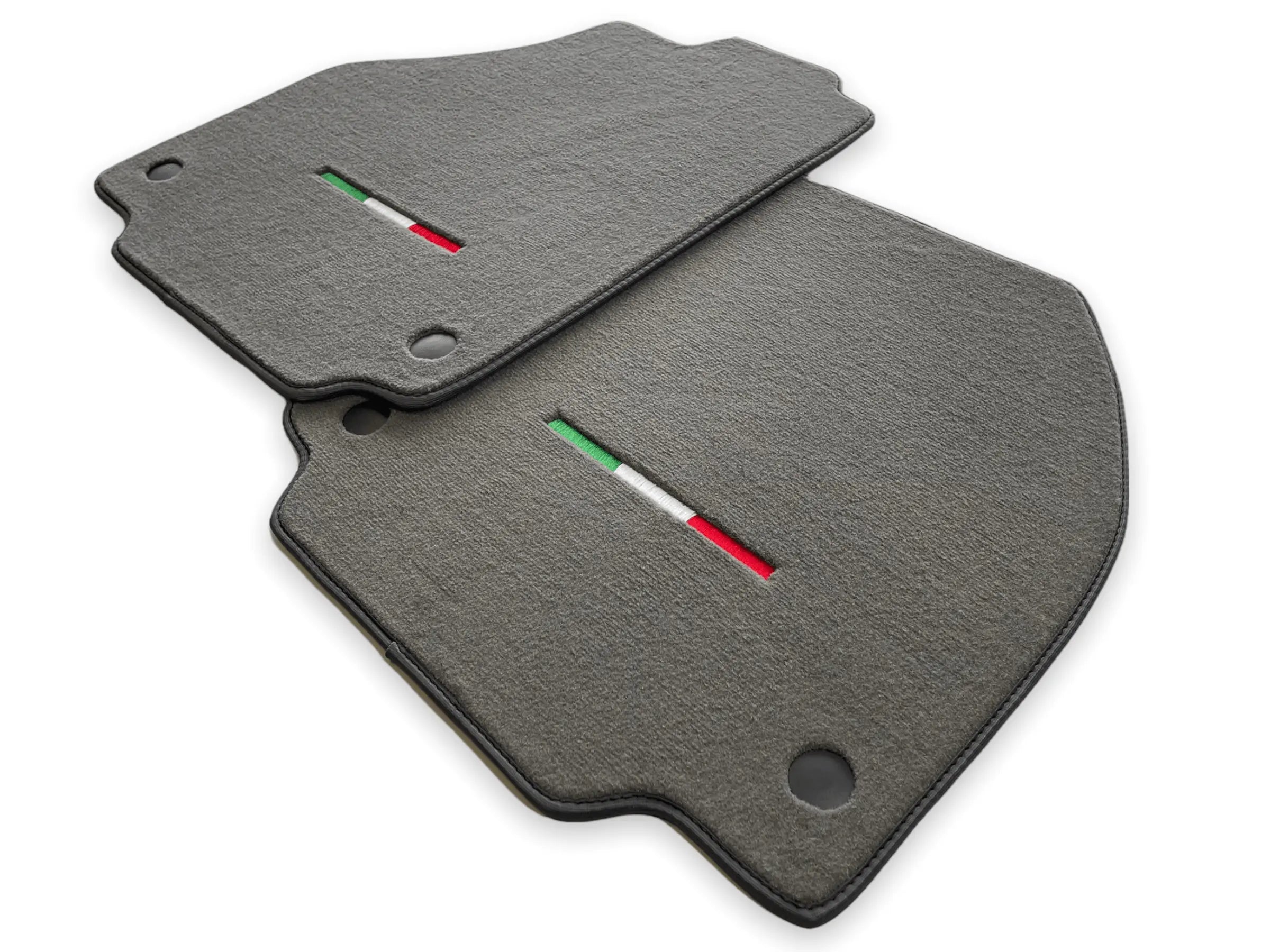 Mats For Ferrari 488 GTB 2015-2022 Gray AutoWin Brand Italian Edition - AutoWin