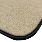 Beige Floor Mats for Mini Cooper / One F55 5-Doors (2015-2023)