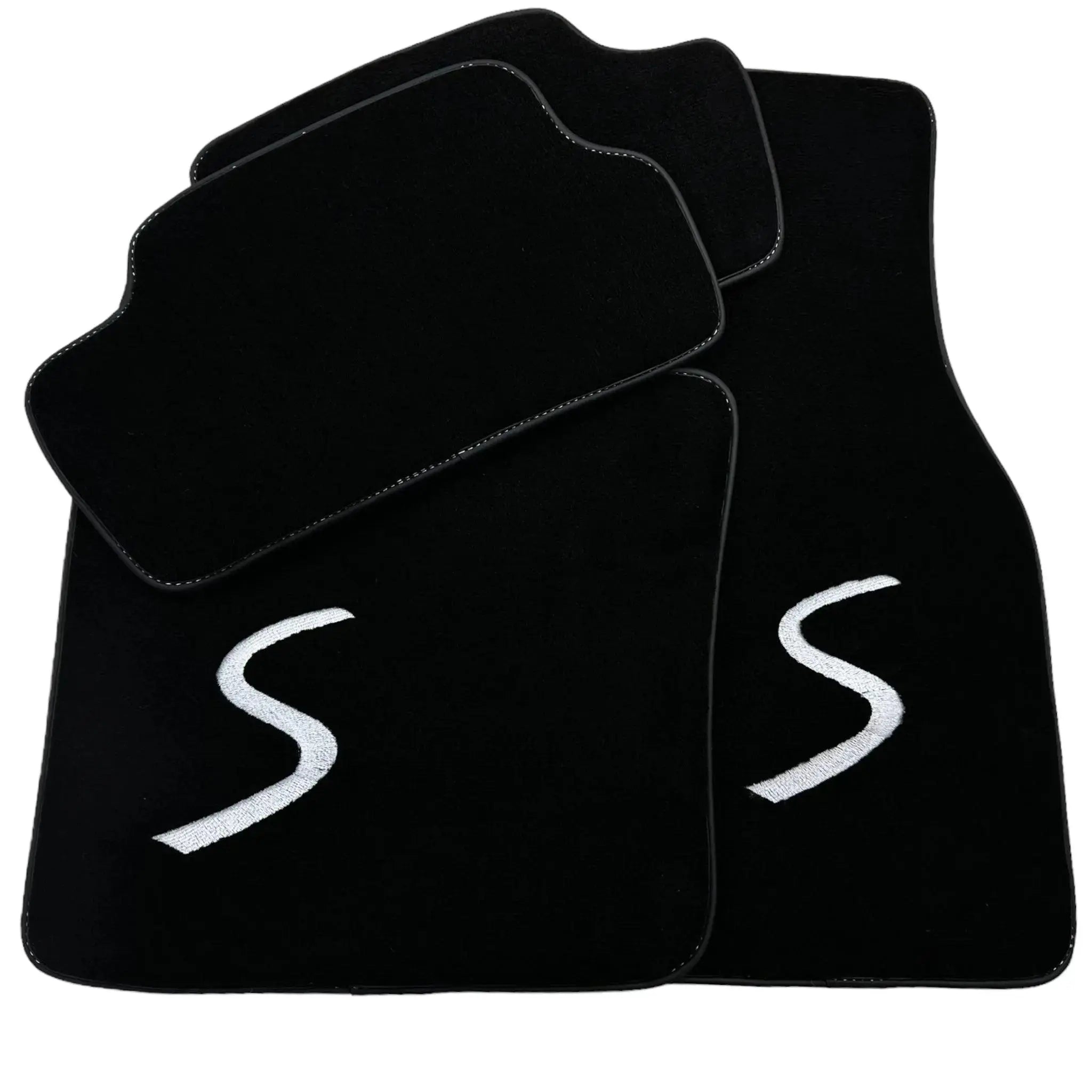 Black Floor Mats for Mini Cooper/One R50 (2001-2007)