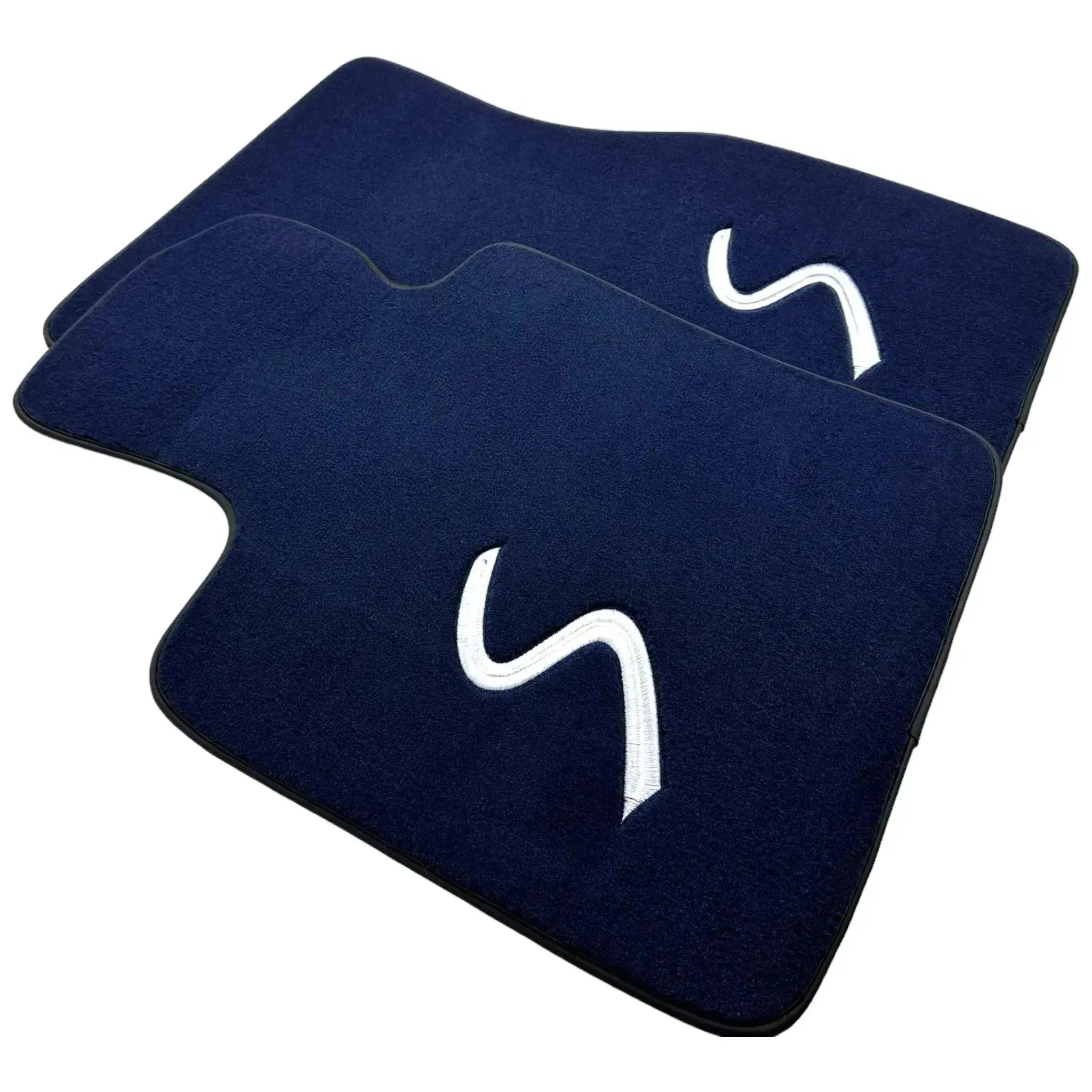 Dark Blue Floor Mats for Mini Cooper/One R50 (2001-2007)