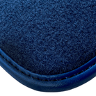 Dark Blue Floor Mats for Chevrolet Corvette C7 (2014-2019) - AutoWin