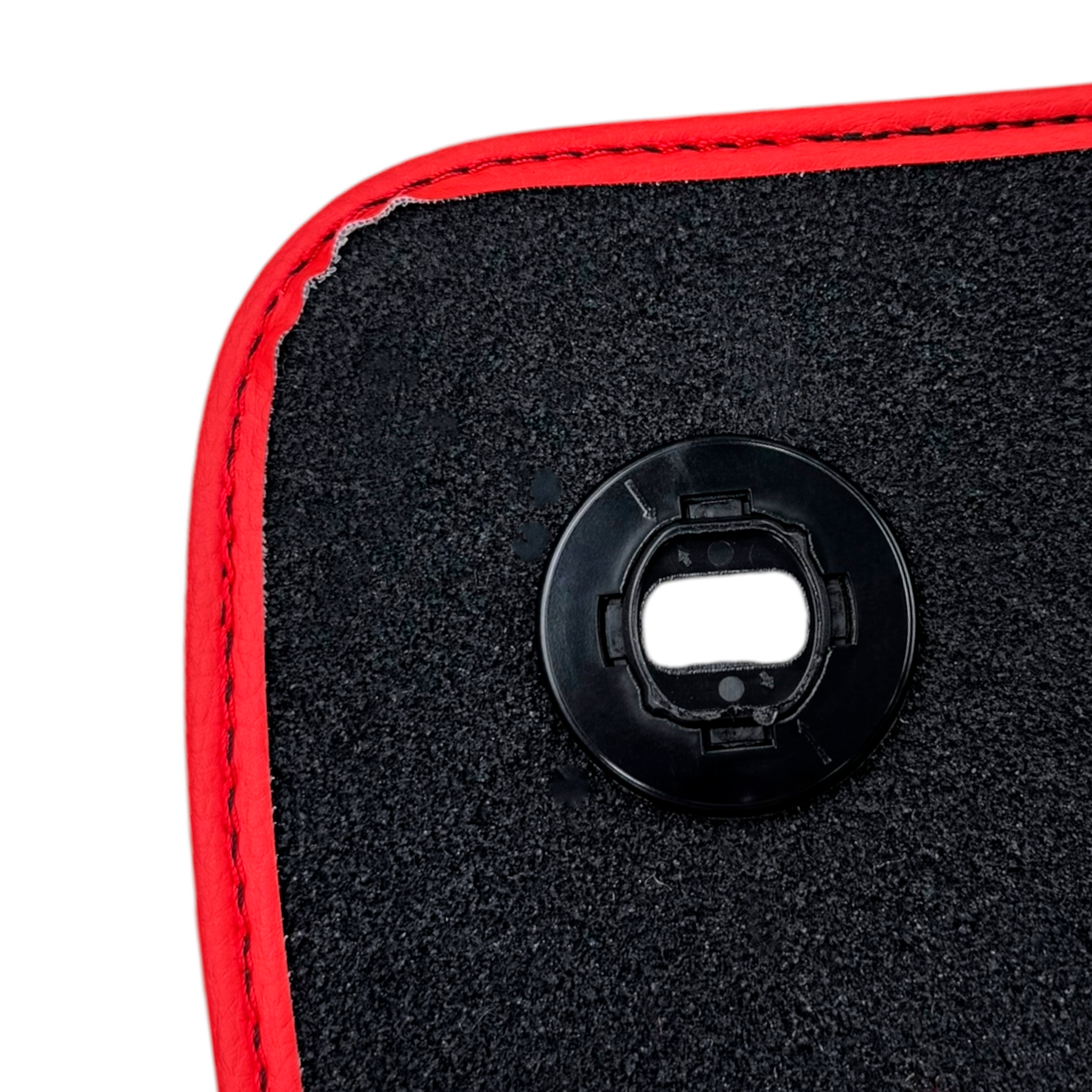 Red Floor Mats for Jaguar XE (2019-2024) - AutoWin