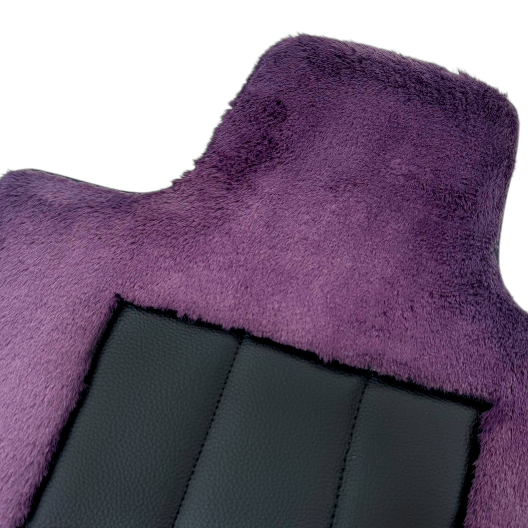 Purple Sheepskin Floor Mats for Rolls-Royce Cullinan (2018-2023)