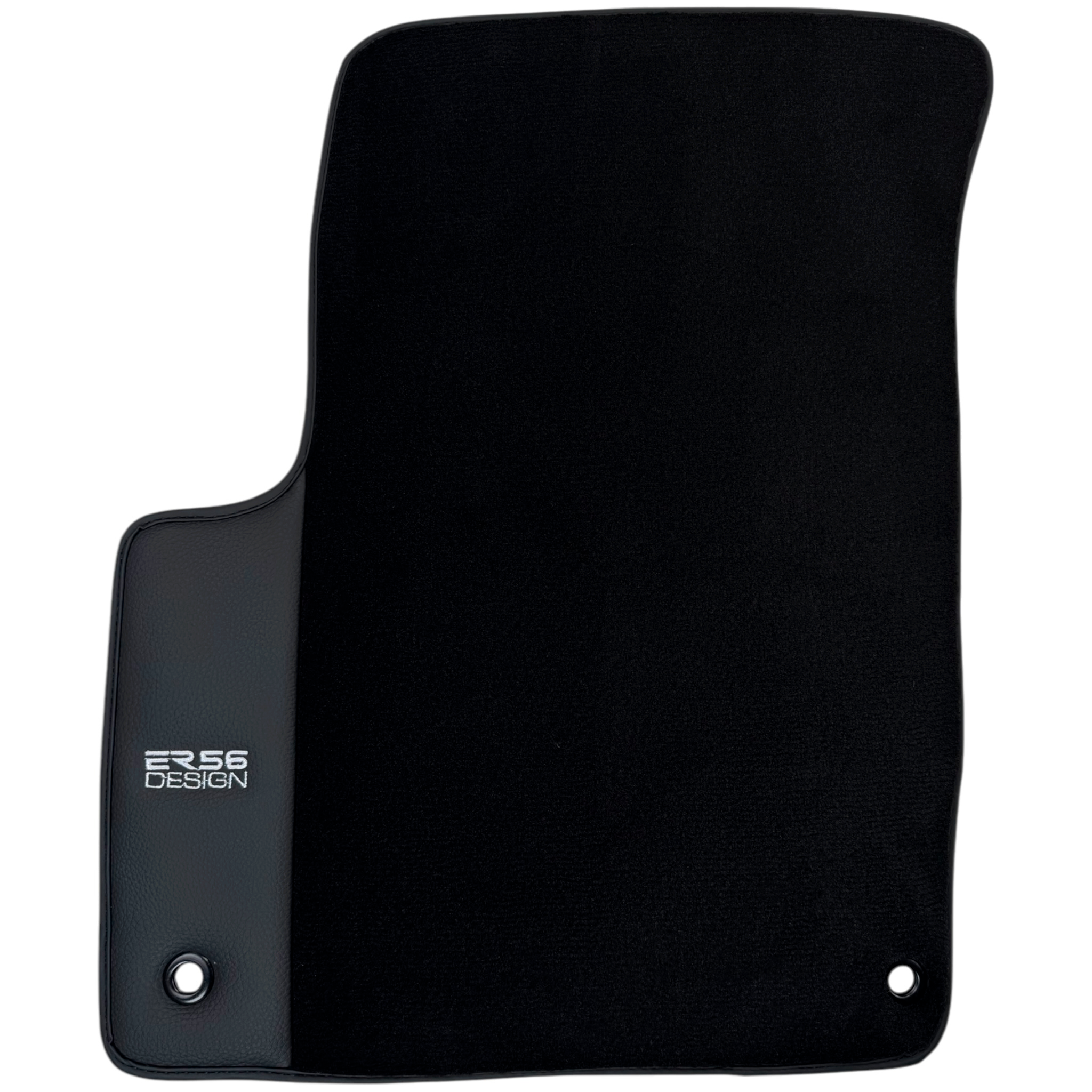 ER56 Design Black Floor Mats for Chevrolet Lumina Sedan (1995-2001) with Leather - AutoWin