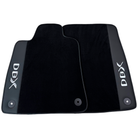 Black Floor Mats for Aston Martin DBX (2020-2023) with Leather