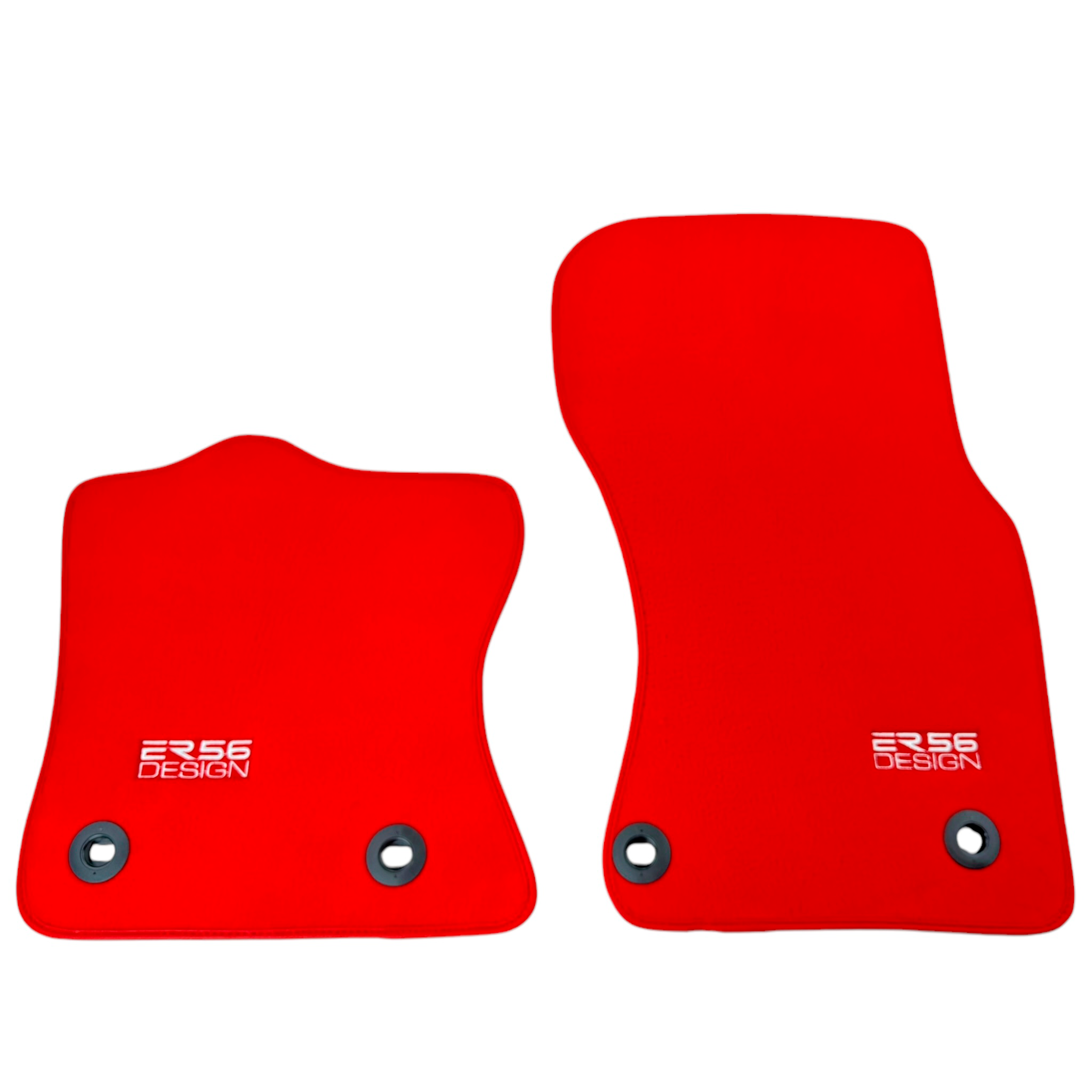 Red Floor Mats for Jaguar S-Type (2002-2008) ER56 Design - AutoWin