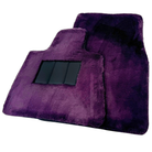 Purple Sheepskin Floor Mats for Rolls-Royce Cullinan (2018-2023)