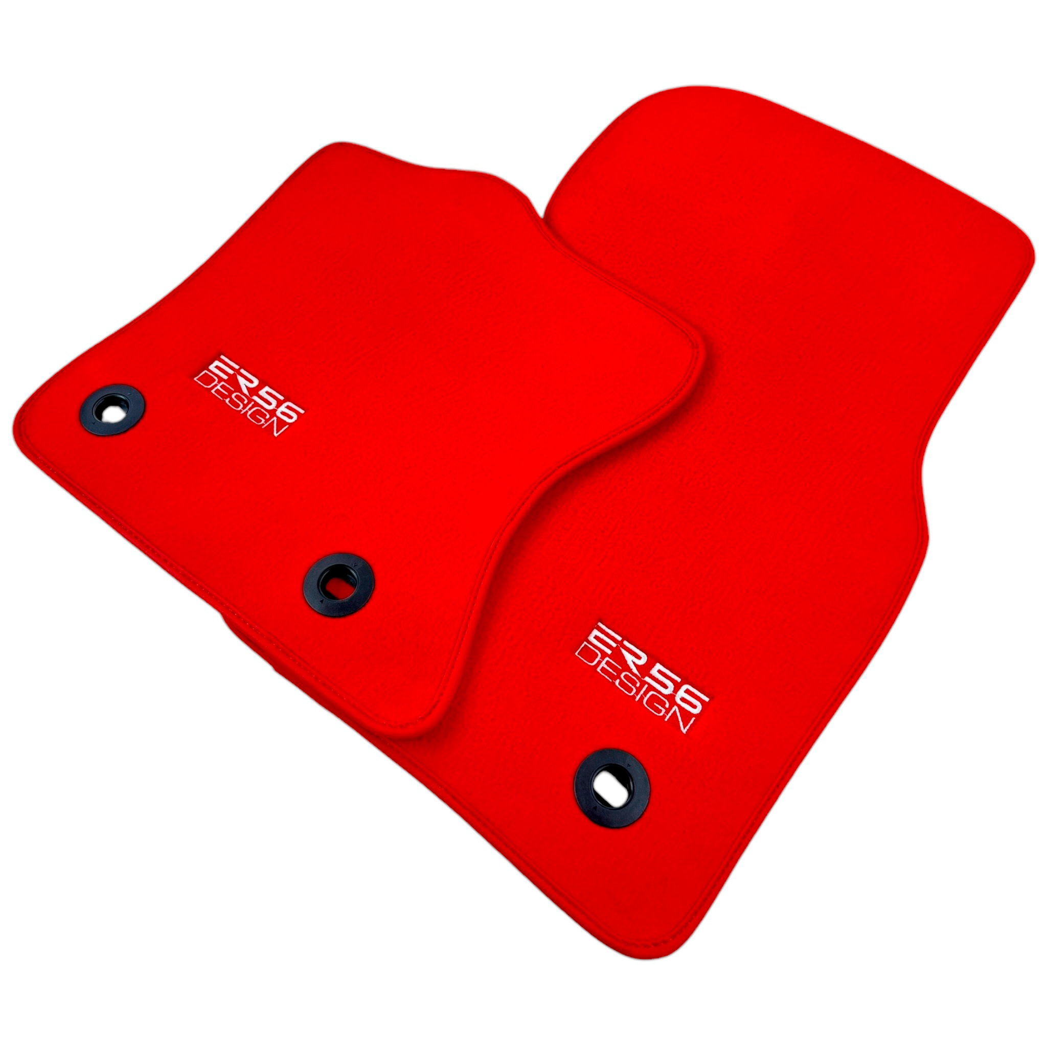 Red Floor Mats for Jaguar E-Pace (2018-2024) ER56 Design - AutoWin