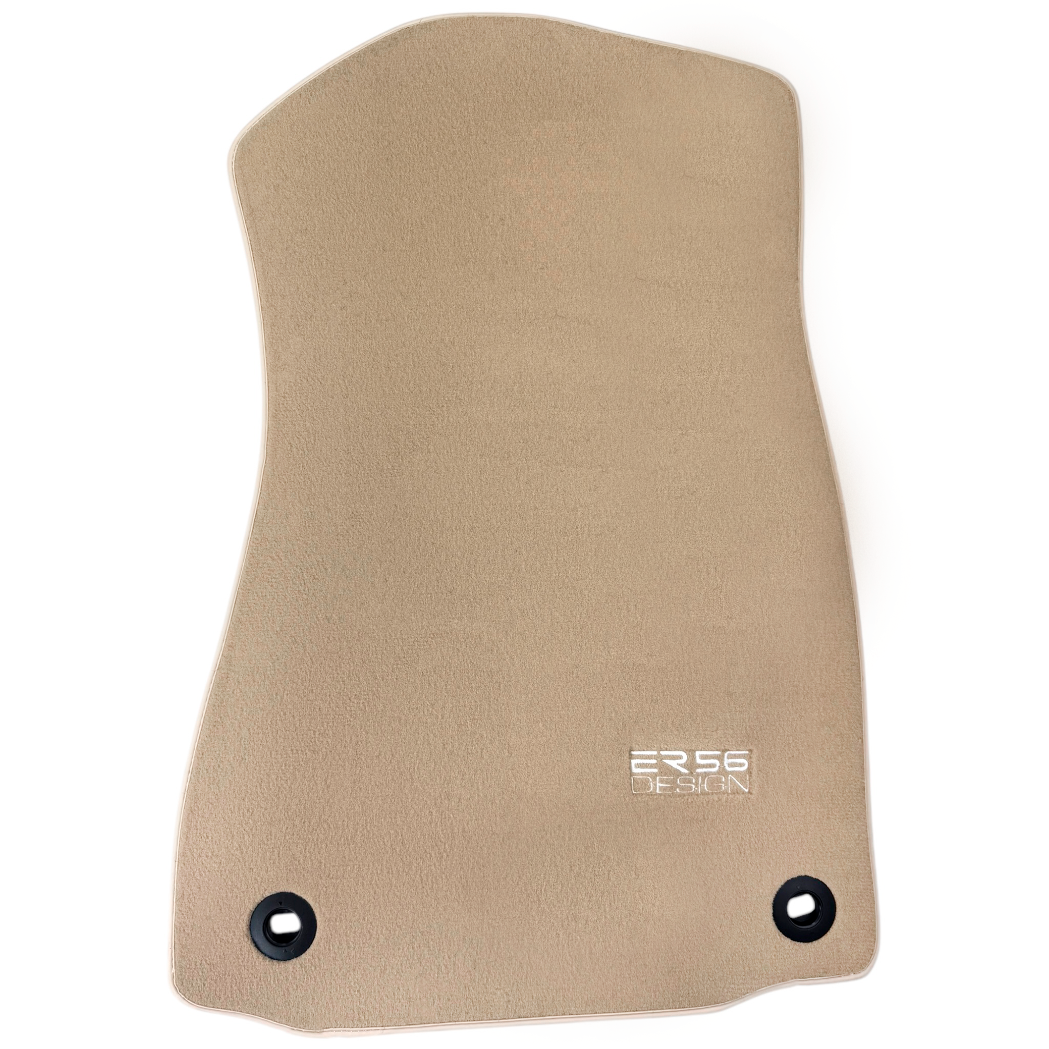 Beige Floor Mats for Lexus RC-F (2015-2024) by ER56 Design