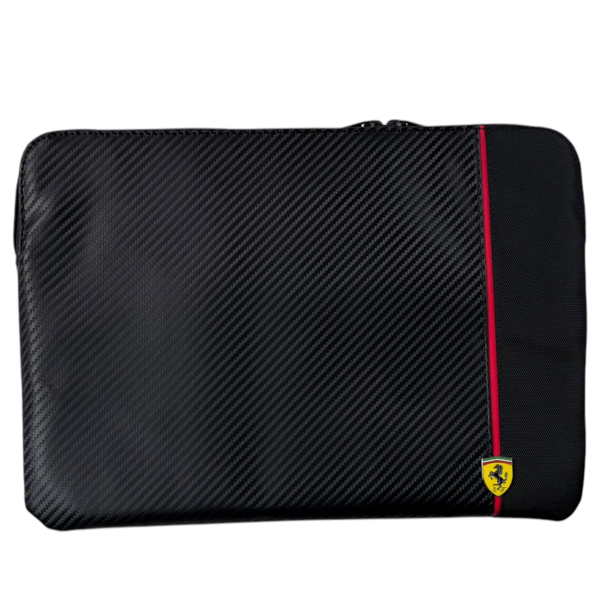 Ferrari 14" Laptop Sleeve – Carbon & Smooth, Lightweight & Stylish