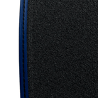 Dark Blue Floor Mats for Chevrolet TrailBlazer SUV (1999-2001) by ER56 Design