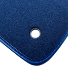 Dark Blue Floor Mats for Chevrolet Malibu Sedan (2013-2016) by ER56 Design