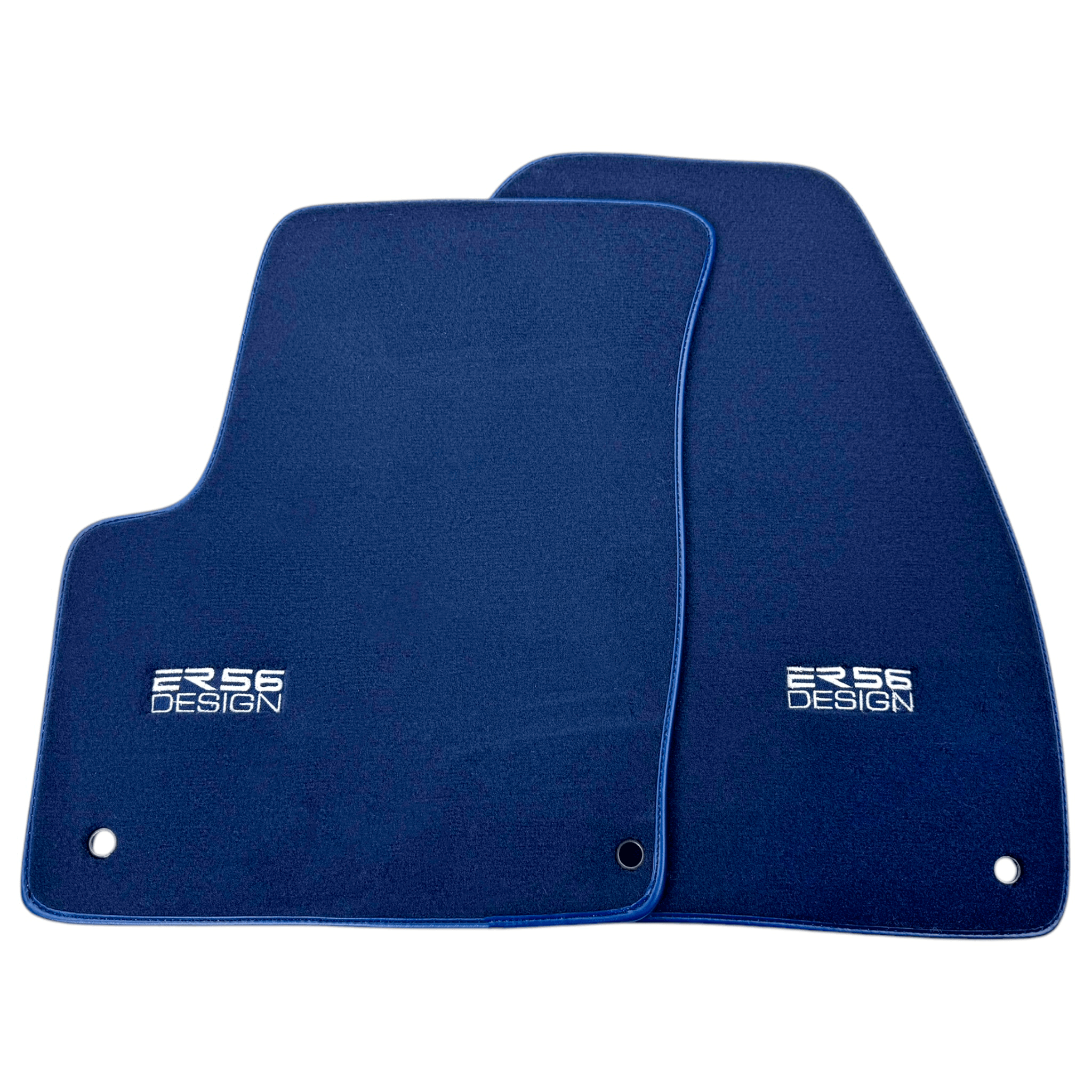 Dark Blue Floor Mats for Chevrolet Matiz Hatchback (2008-2010) by ER56 Design