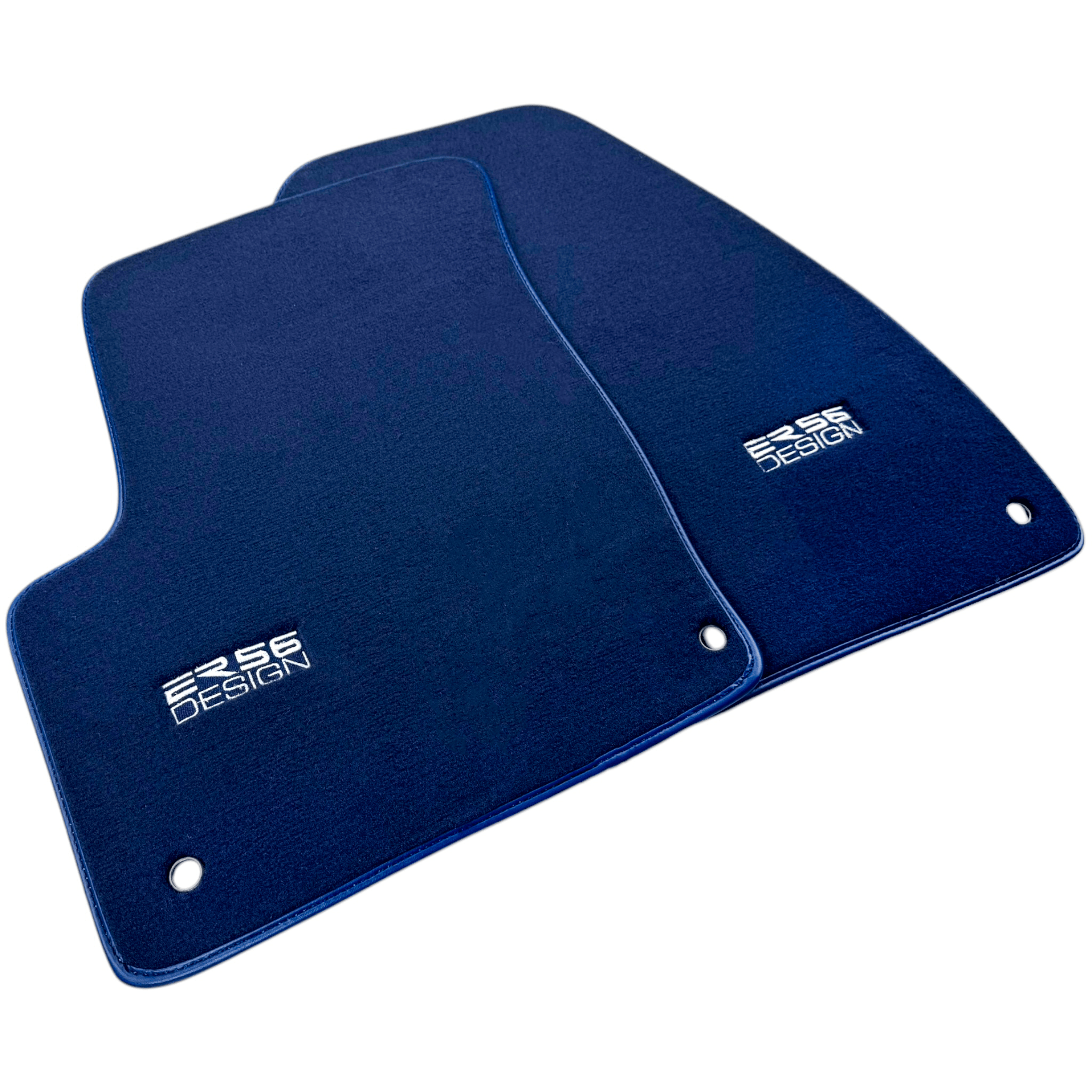 Dark Blue Floor Mats for Chevrolet Corvette C5 (1997-2004) by ER56 Design