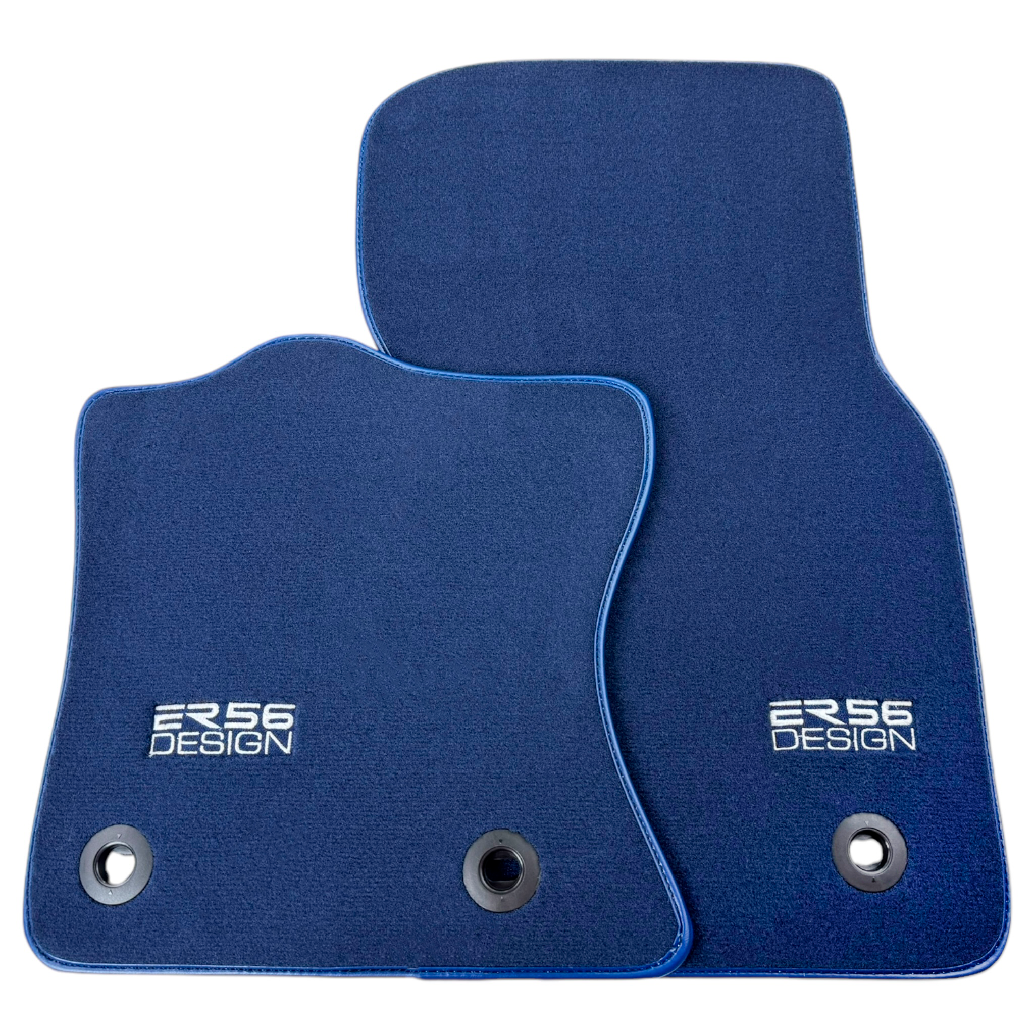 Dark Blue Floor Mats for Jaguar F-Type (2014-2020) | ER56 Design - AutoWin