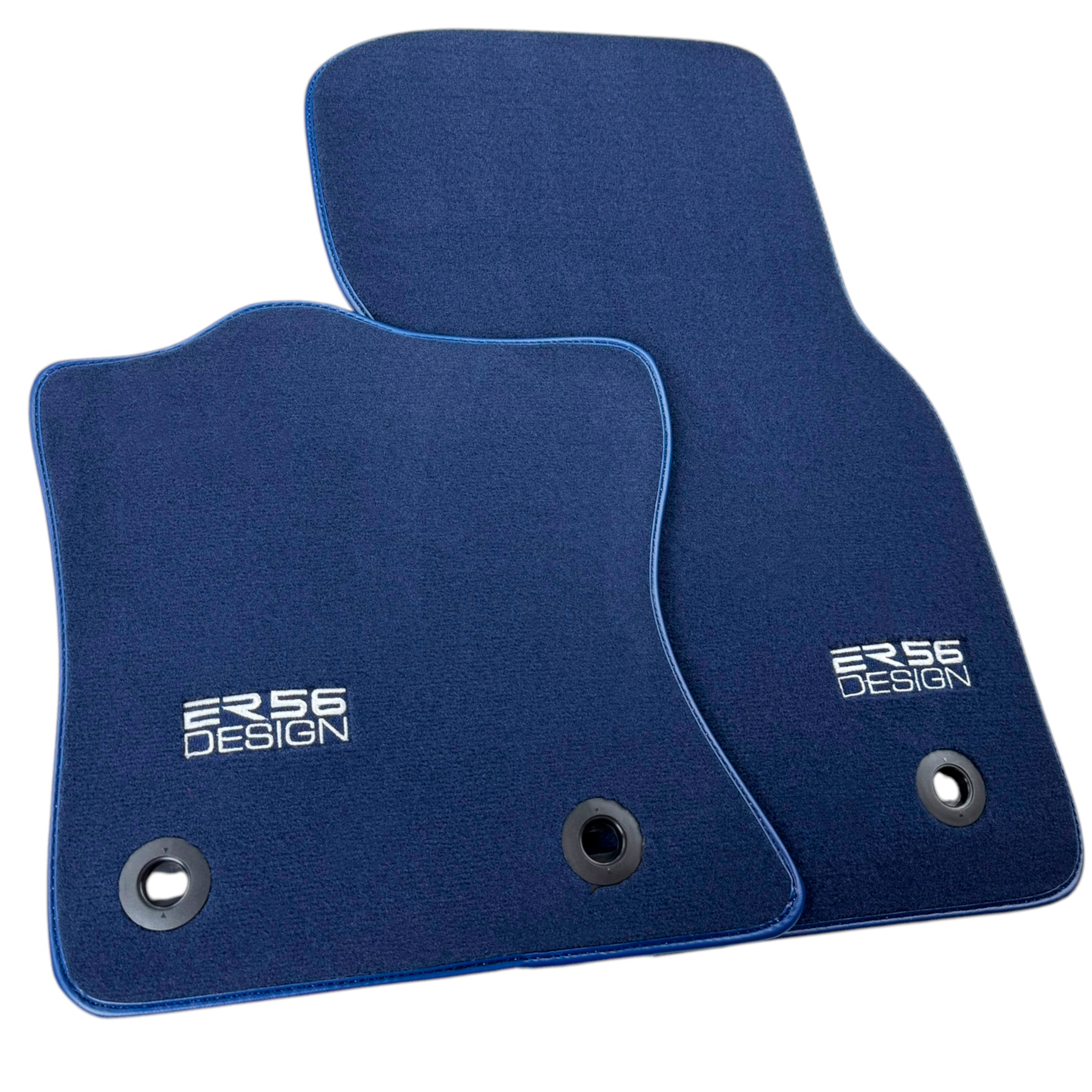 Dark Blue Floor Mats for Jaguar F-Type (2014-2020) | ER56 Design - AutoWin