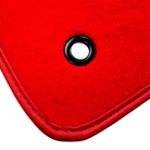 Red Floor Mats for Lincoln MKZ (2006-2020) by ER56 Design