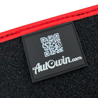 Red Floor Mats for Jeep Compass (2011-2017) | AutoWin