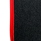 Red Floor Mats for Lincoln Zephyr (1936-1940) Sedan by ER56 Design