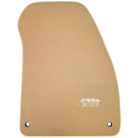 Beige Floor Mats for Range Rover Evoque (2011-2015) 3/5-Doors by ER56 Design