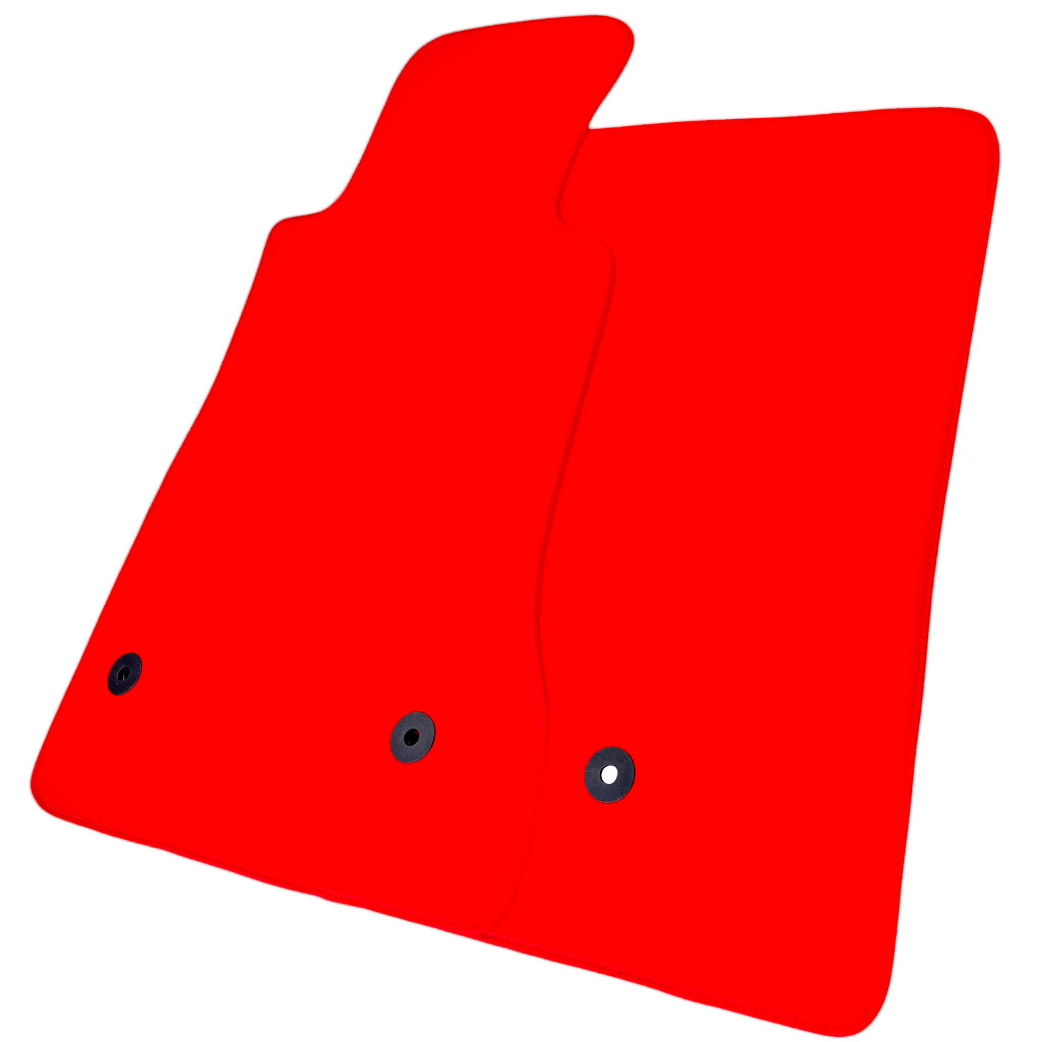 Red Floor Mats for Chevrolet Corvette C7 Targa Top (2014-2019)