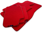 Red Floor Mats For BMW 6 Series E63 With M Package AutoWin Brand - AutoWin