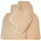 Beige Floor Mats for Porsche 911 - 997 (2004-2012) - AutoWin