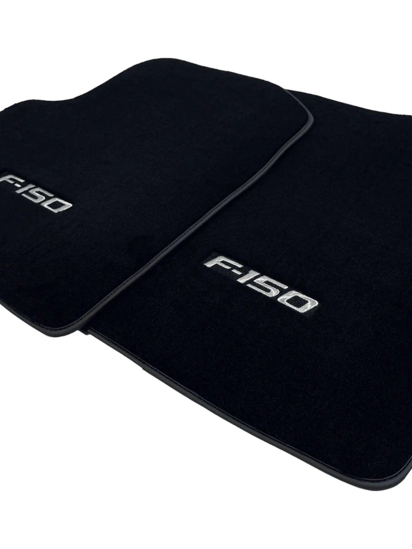 Black Floor Mats For Ford F150 2009-2014 - AutoWin