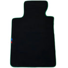 Black Mats For BMW iX1 - U11 SUV | Green Trim - AutoWin