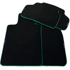 Black Mats For BMW M4 G82 Coupe | Green Trim - AutoWin