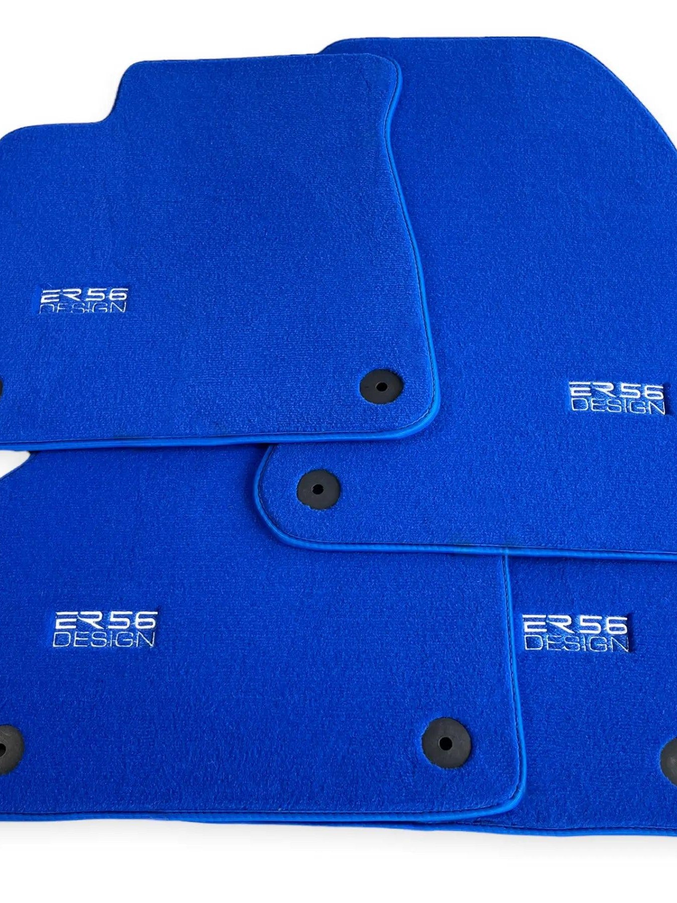Blue Floor Mats for Audi Q5 8R (2008-2017) | ER56 Design