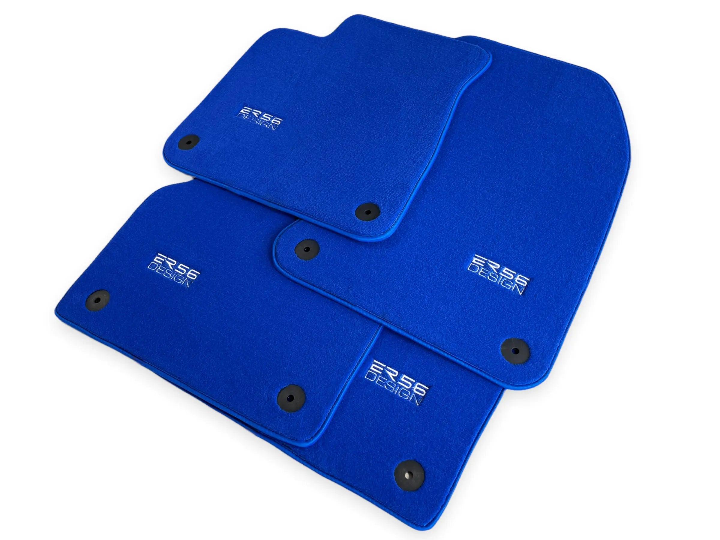 Blue Floor Mats for Audi Q5 FY Hybrid (2017-2023) | ER56 Design