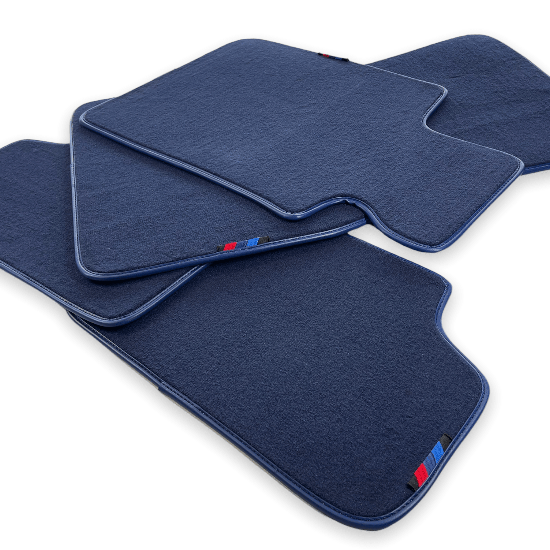 Dark Blue Floor Mats For BMW 5 Series F07 GT With M Package - AutoWin