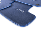 Dark Blue Floor Mats for Porsche Cayenne (2018-2023) | ER56 Design - AutoWin