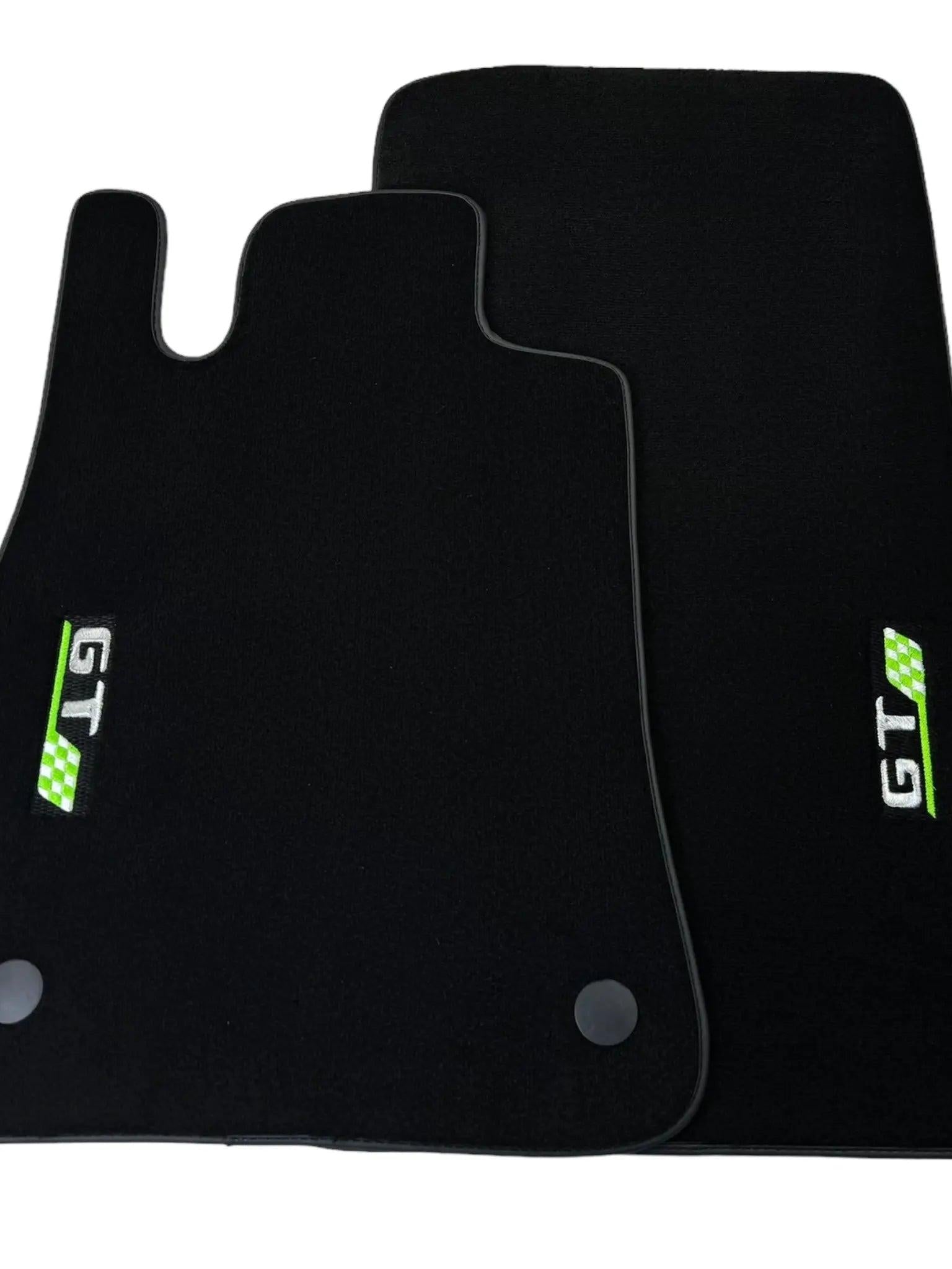 Floor Mats For Mercedes-Benz Amg Gt Green Flag Autowin Brand